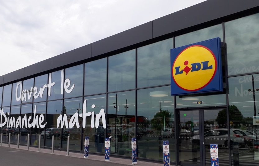 agression voile lidl