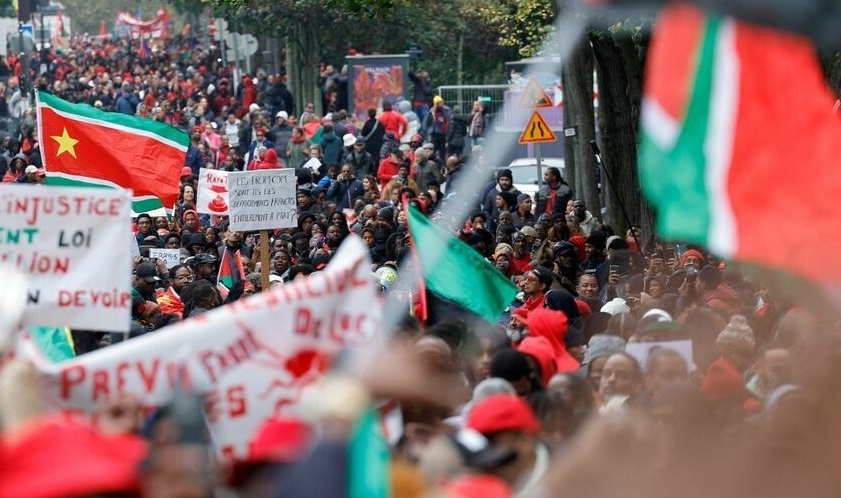 Manifestation martinique paris