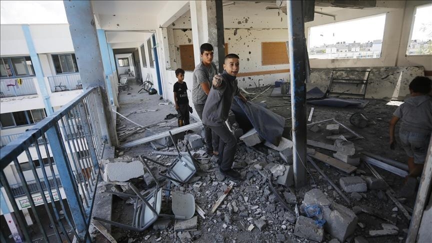 gaza école israël